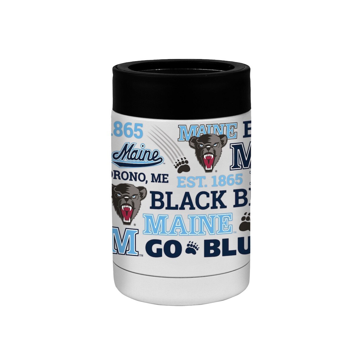 Maine Logos Can Cooler